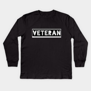 veteran Kids Long Sleeve T-Shirt